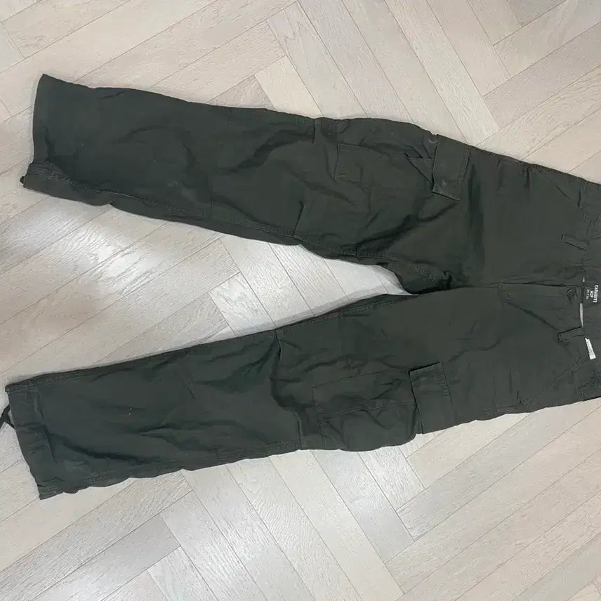 [BUNJANG] Carhartt WIP Cargo Pants Olive / 칼하트 WIP 카고 바지 올리브