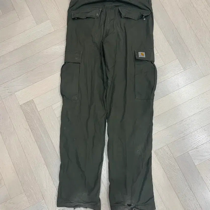 [BUNJANG] Carhartt WIP Cargo Pants Olive / 칼하트 WIP 카고 바지 올리브