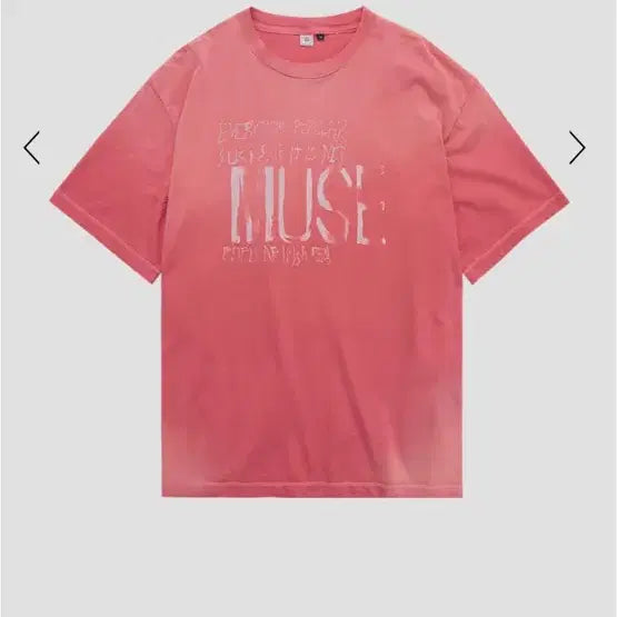 [BUNJANG] Politeu Muse Tee Faded Red / 구매 2) 폴리테루 마카 뮤즈티 페이디드 레드