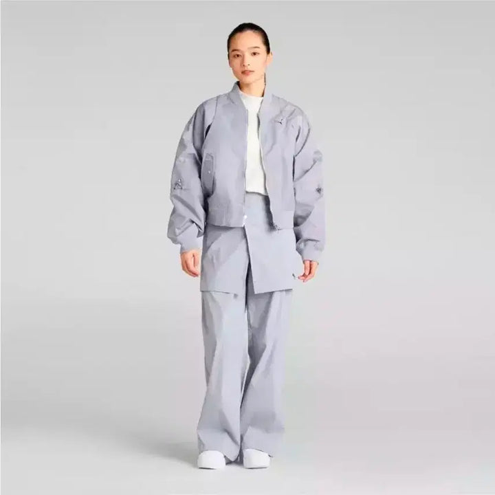 [BUNJANG] Puma 2-Way Bomber Jacket + Vest Set / 새제품 푸마 봄버 점퍼 +베스트 2 way L