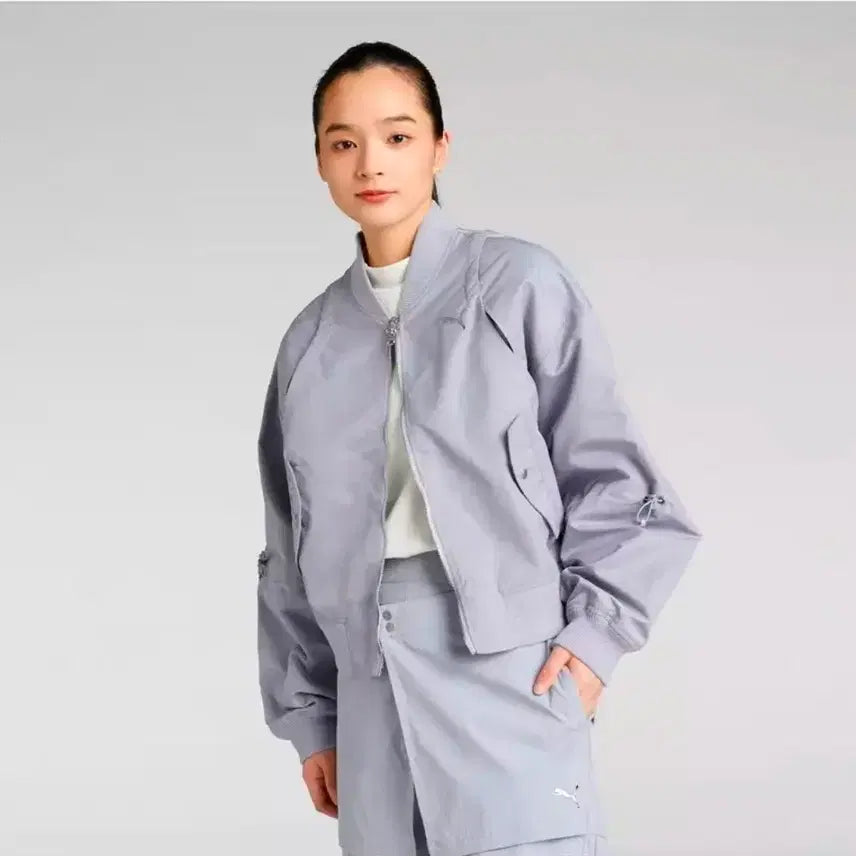 [BUNJANG] Puma 2-Way Bomber Jacket + Vest Set / 새제품 푸마 봄버 점퍼 +베스트 2 way L