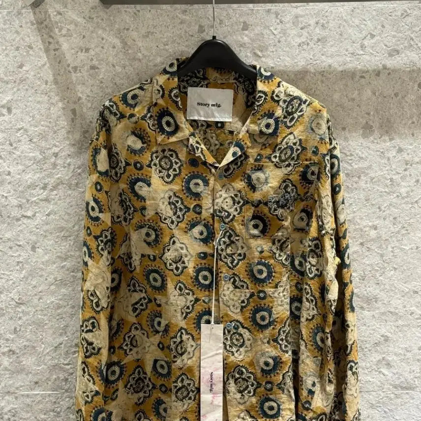 [BUNJANG] Story Mfg Linen Shirt / story mfg 스토리 엠에프지 셔츠