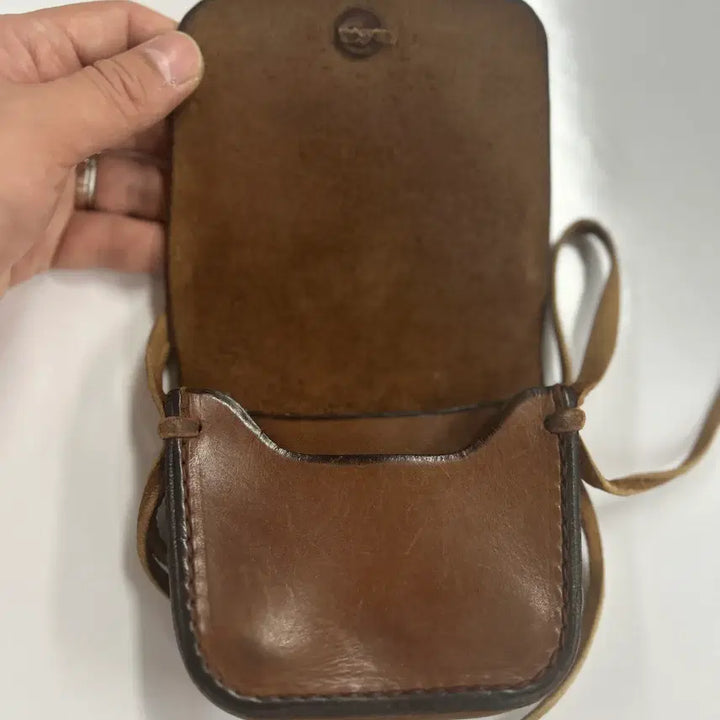 [BUNJANG] Goros Saddle Leather Concho Waist Madison Bag / goros 고로스 새들레더 콘초 웨이스트 메디슨백