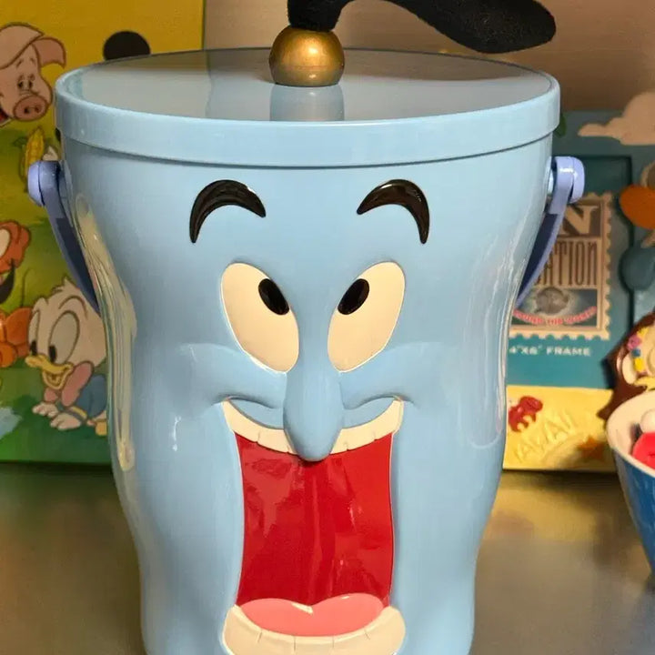 [BUNJANG] Disney Authentic Aladdin Genie Storage Container Basket / 디즈니랜드 정품 알라딘 지니 보관통 바스켓 보관함