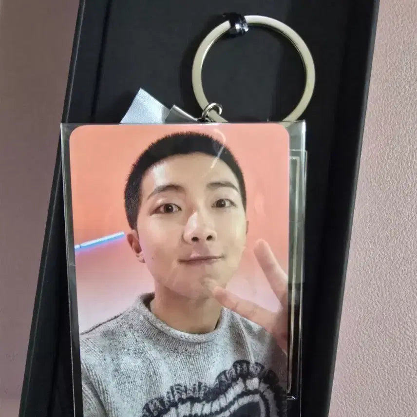 [BUNJANG] BTS RM RPWP Photocard &amp; Keyring (Lucky Draw Limited Edition) / 방탄소년단 RM RPWP 아미사진전 당첨 한정 포카 및 키링