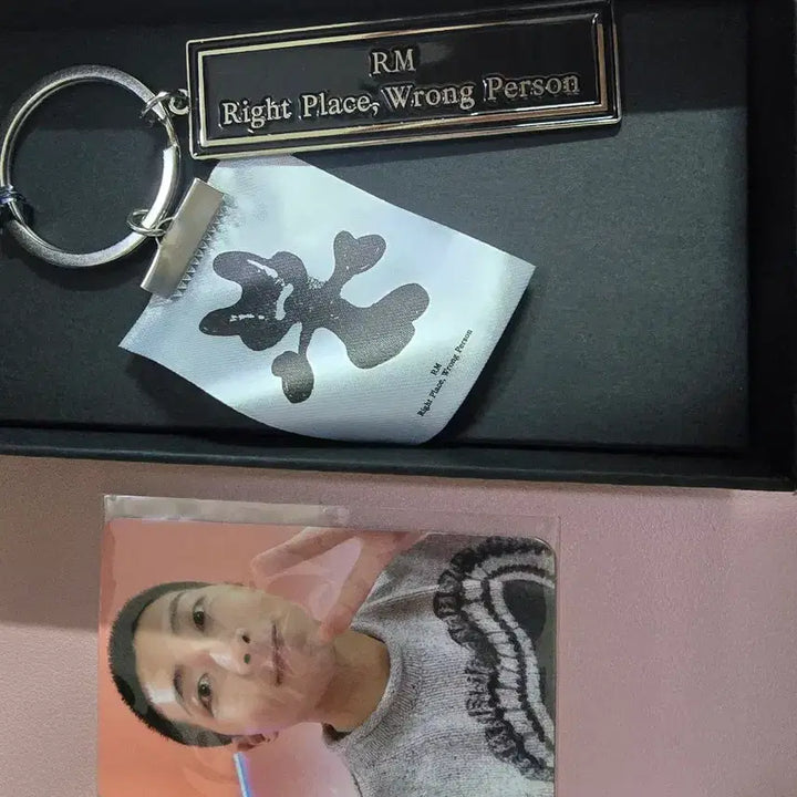 [BUNJANG] BTS RM RPWP Photocard &amp; Keyring (Lucky Draw Limited Edition) / 방탄소년단 RM RPWP 아미사진전 당첨 한정 포카 및 키링