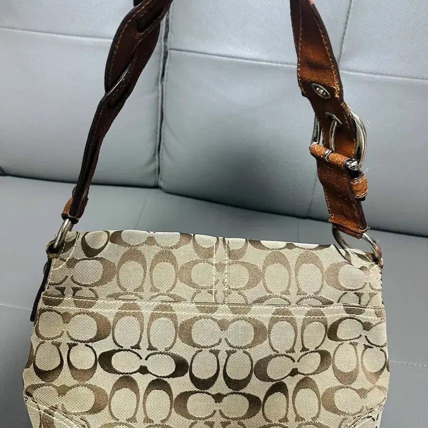 [BUNJANG] Coach Signature Pattern Tote Bag / 코치가방
