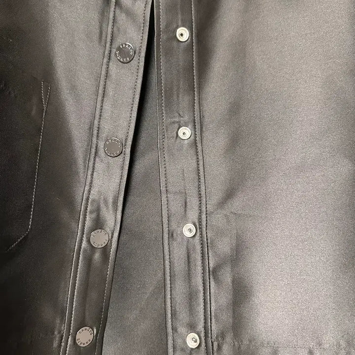 [BUNJANG] Sandro Tonal Stripe Shirt Jacket - Size 36 / 산드로 sandro 톤온톤 셔츠 자켓 36 새상품