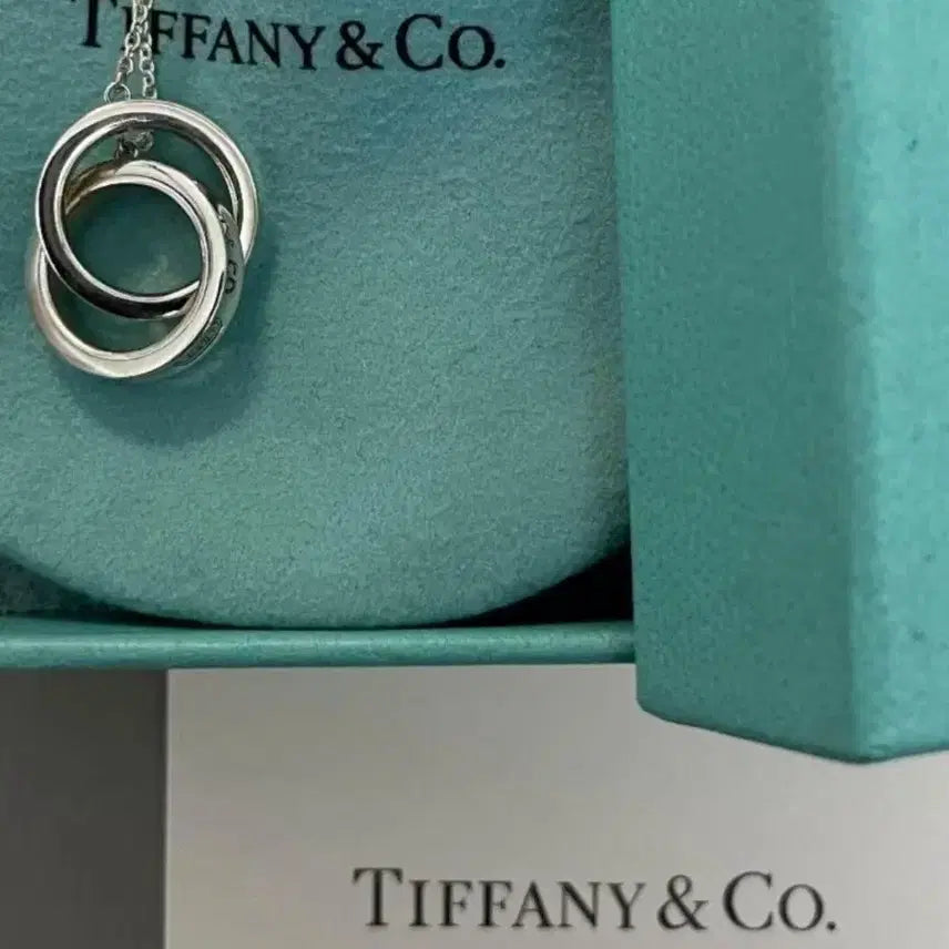 [BUNJANG] Tiffany &amp; Co. Interlocking Circle Pendant Necklace / 티파니 목걸이