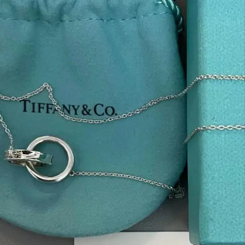 [BUNJANG] Tiffany &amp; Co. Interlocking Circle Pendant Necklace / 티파니 목걸이