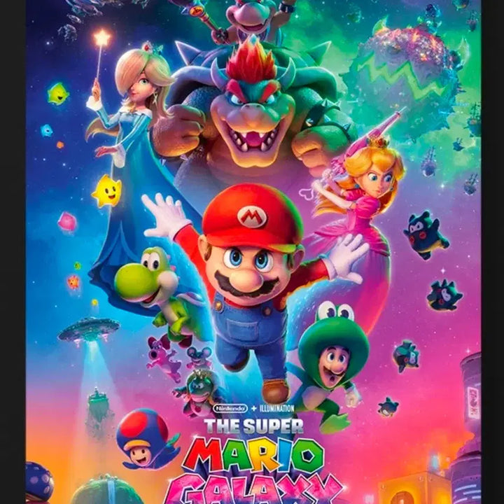 [SOLD OUT] CGV 슈퍼마리오 TTT + 4DX 포스터 세트