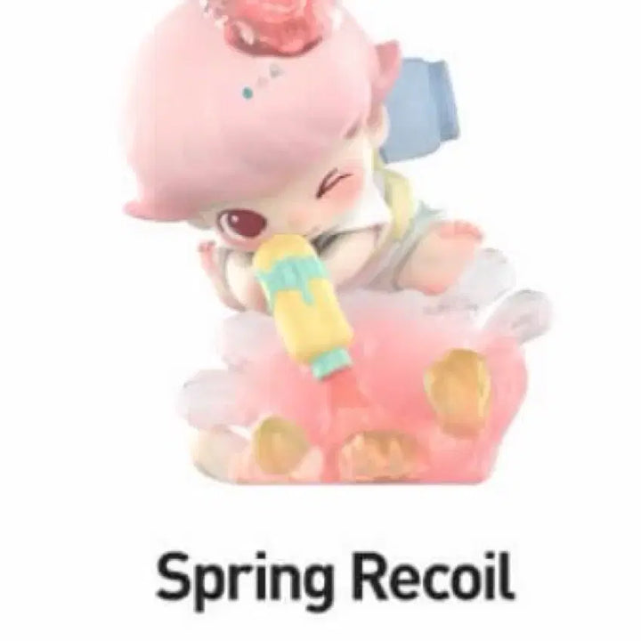 [BUNJANG] POP MART DIMOO Flower Blooming Moment Series Spring Recoil Figure (Sealed) / [피규어 미개봉] 팝마트 디무 꽃 피는 순간 시리즈 spring reco