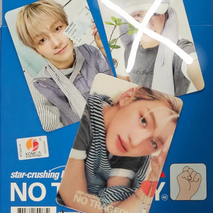 [BUNJANG] TWS Jihoon NO TRAGEDY Photocard &amp; Lenticular Bundle Set / 투어스 지훈 NO TRAGEDY 포카&amp;렌티큘러 일괄 양도