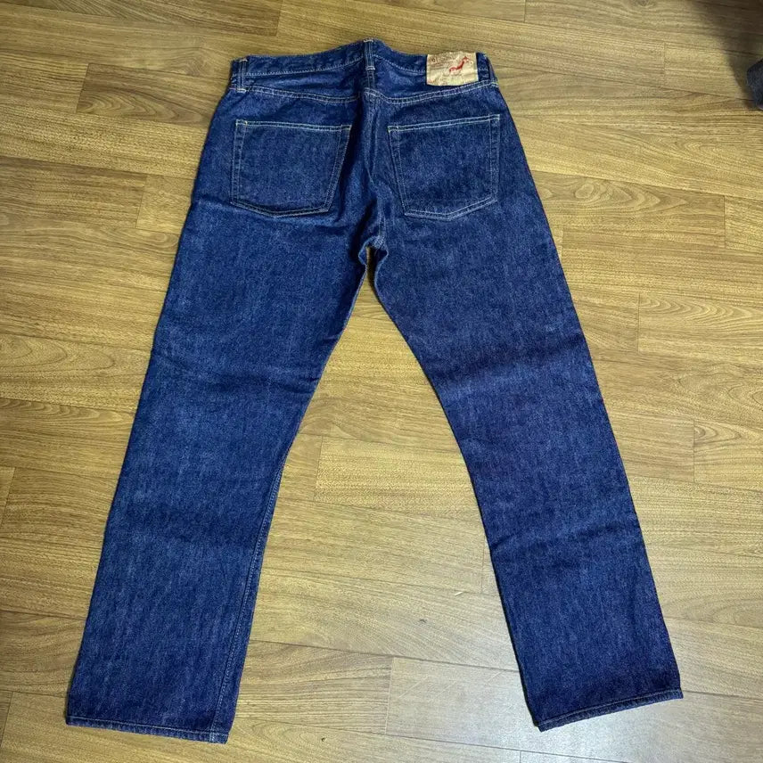 [BUNJANG] OrSlow 107 One Wash Denim Jeans / 오어슬로우 107 원워시(3) 밑단수선불량 5,6번사진 마지막1개