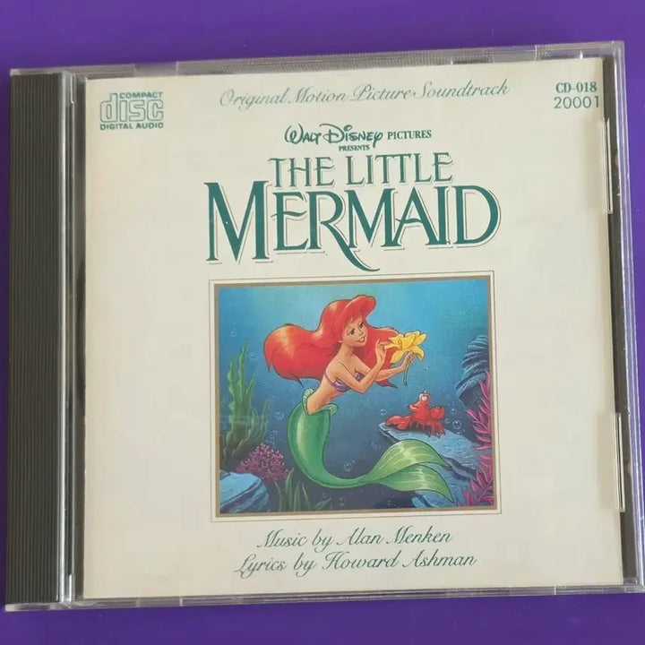[BUNJANG] The Little Mermaid OST Disney Soundtrack Import (Unsealed) / [개봉/CD] 인어공주 OST 디즈니 사운드트랙 수입