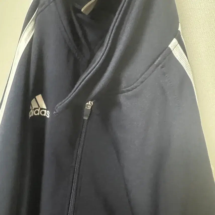 [BUNJANG] Adidas Track Top Jersey Navy Size 105 / 아디다스 져지트랙탑 네이비 색상 105 사이즈 85사이즈로 교환