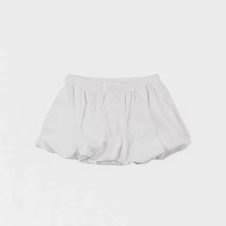[BUNJANG] Badblood Balloon Mini Skirt White S / 배드블러드) 벌룬 미니 스커트 화이트 S
