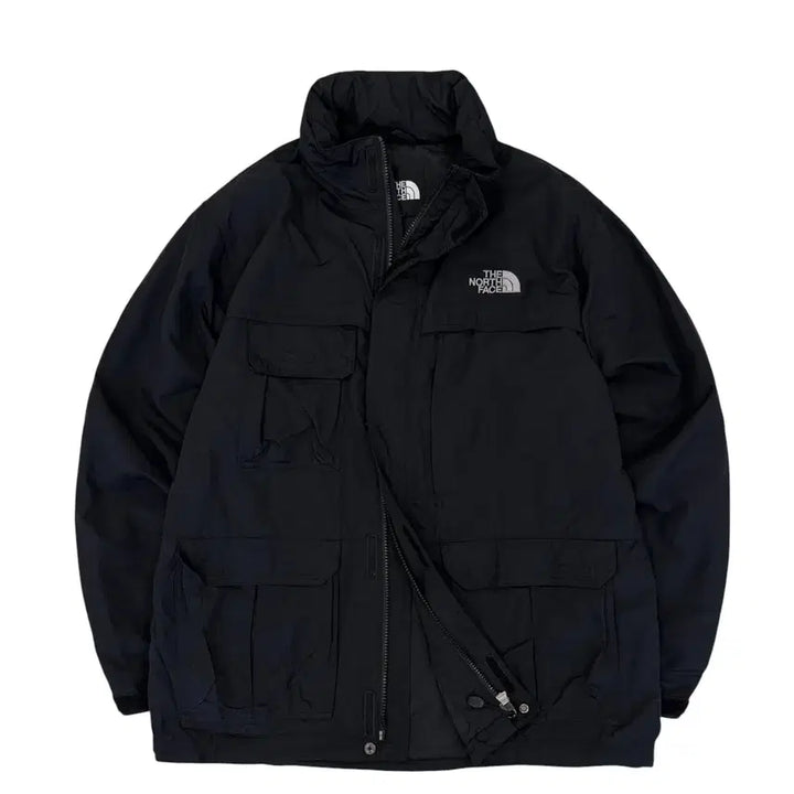 [BUNJANG] The North Face Black Windbreaker Jacket / 노스페이스 바람막이 블랙