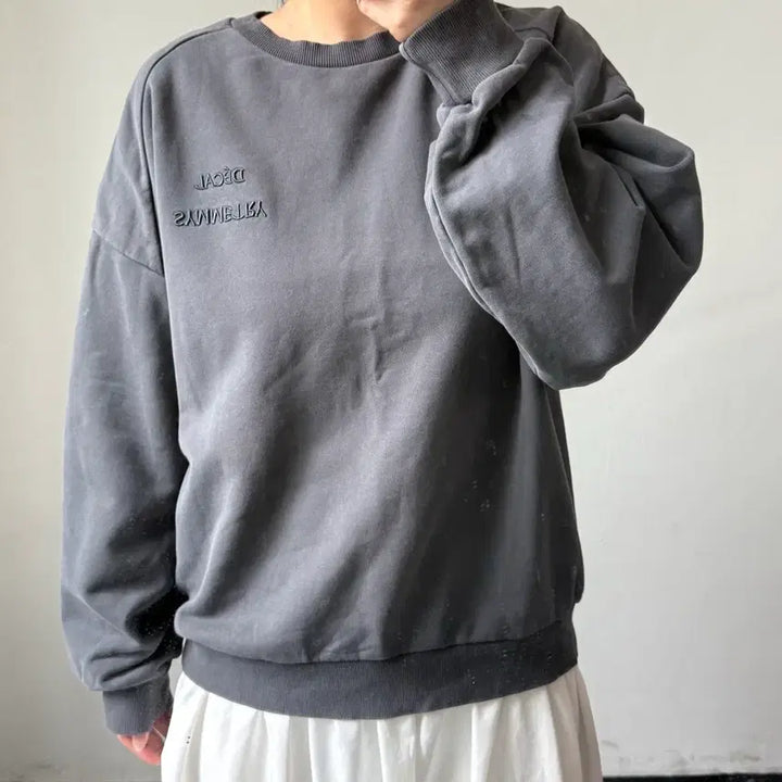 [BUNJANG] JUUN.J Oversized Sweatshirt / [XS] 준지 오버핏 스웻셔츠