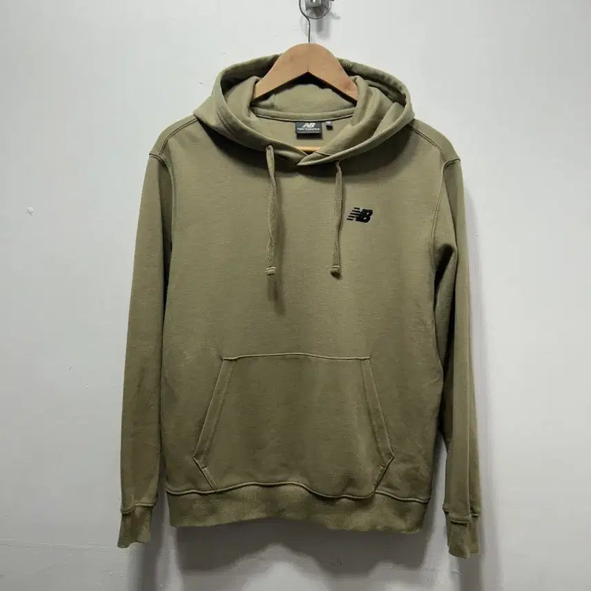 [BUNJANG] New Balance Olive Hoodie M / 뉴발란스 올리브 후드티 M
