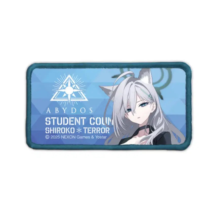 [BUNJANG] Blue Archive Cospa Detachable Full Color Patch - Shiro / 블루 아카이브 블아 굿즈 Cospa 코스파 탈착식 풀 컬러 패치 - 시로