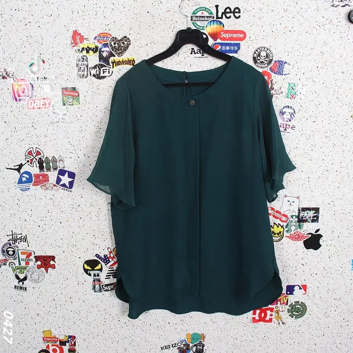 [BUNJANG] Marie Claire Simple Blouse / 여성66/ 마리끌레르 심플 블라우스티