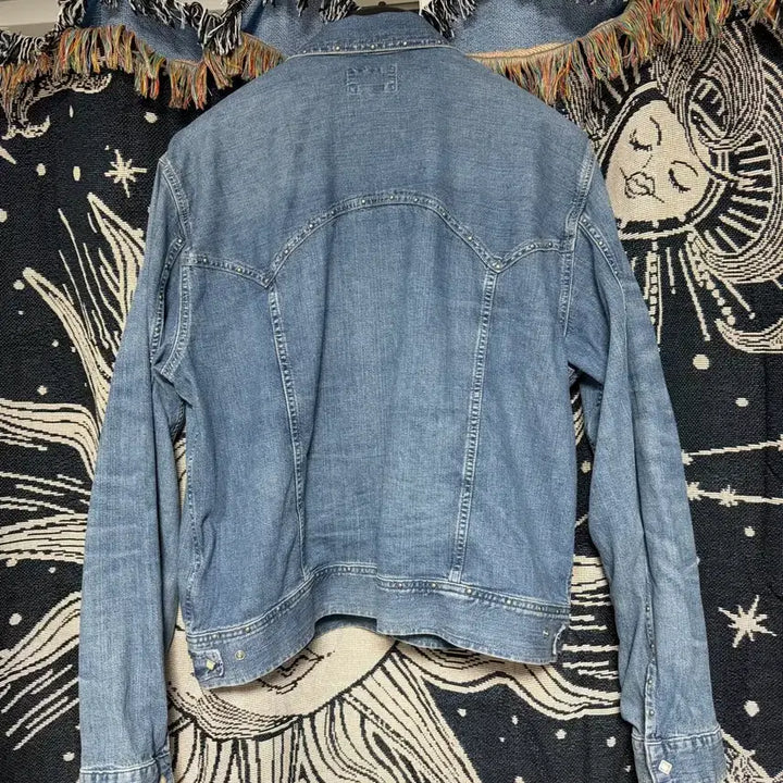 [BUNJANG] RRL Indigo Studded Denim Jacket L Size / rrl 스터드 인디고 데님자켓 L시이즈