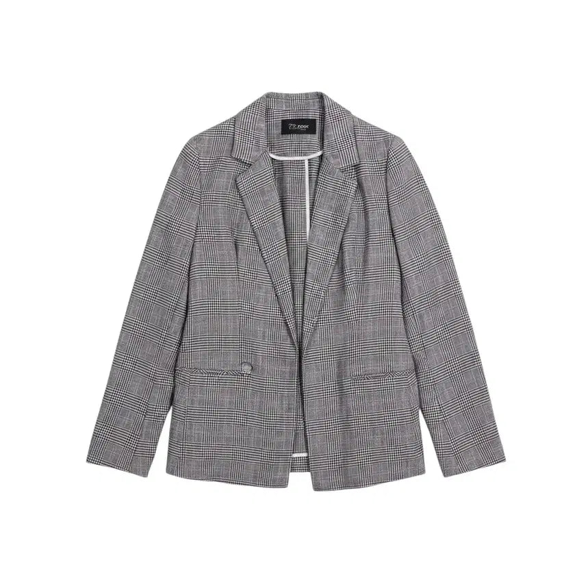 [BUNJANG] Juke Check Pattern Linen Jacket / 여성55/ 주크 체크패턴 린넨자켓
