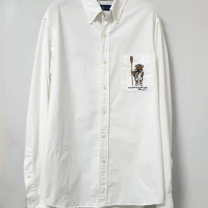 [BUNJANG] Polo Ralph Lauren Polo Bear Shirt / 폴로 랄프로렌 폴로베어 셔츠