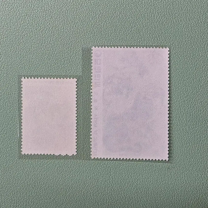 [BUNJANG] Folk Painting Series Stamp Set 1 (2 types) / (우표) 민화시리즈 제1집 2종단편 / 1980