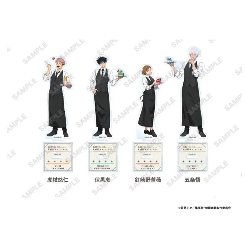 [BUNJANG] Jujutsu Kaisen 5th Anniversary Sui-Parade Acrylic Stand / 주술회전 5주년 스이파라 아크릴 스탠드 공구 마감