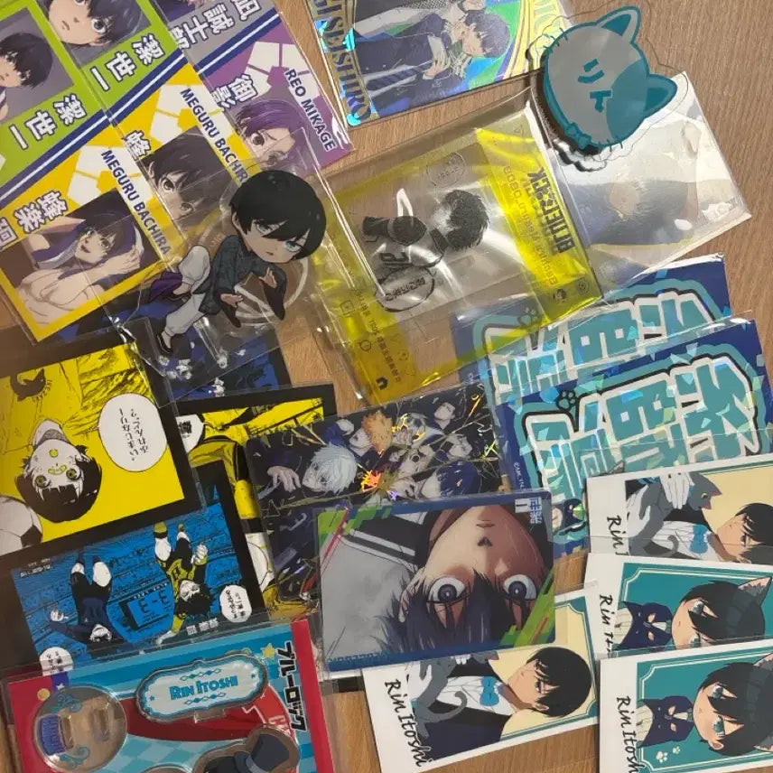 [SOLD OUT] [일괄처분] 블루록 지류 아크릴 일괄 처분