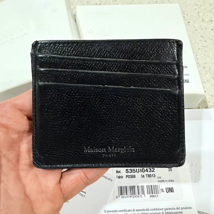 [BUNJANG] Maison Margiela Black Cardholder Full Set / [풀구성] 메종 마르지엘라 카드지갑 (정품)