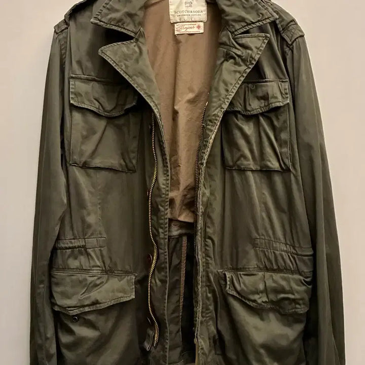 [BUNJANG] Scotch &amp; Soda Garment Dyed M47 Field Combat Jacket / (M~L)스카치앤소다 밀리터리 가먼트다잉 m47 필드 컴뱃자켓 야상