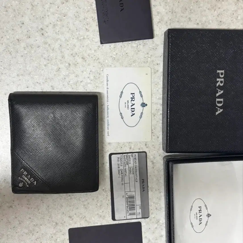 [BUNJANG] Prada Saffiano Bifold Wallet / 프라다 사파이노 반지갑