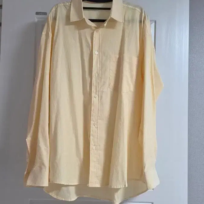 [BUNJANG] Unisex Oversized Fit Shirt / 새상품 남여공용 오버핏 남방