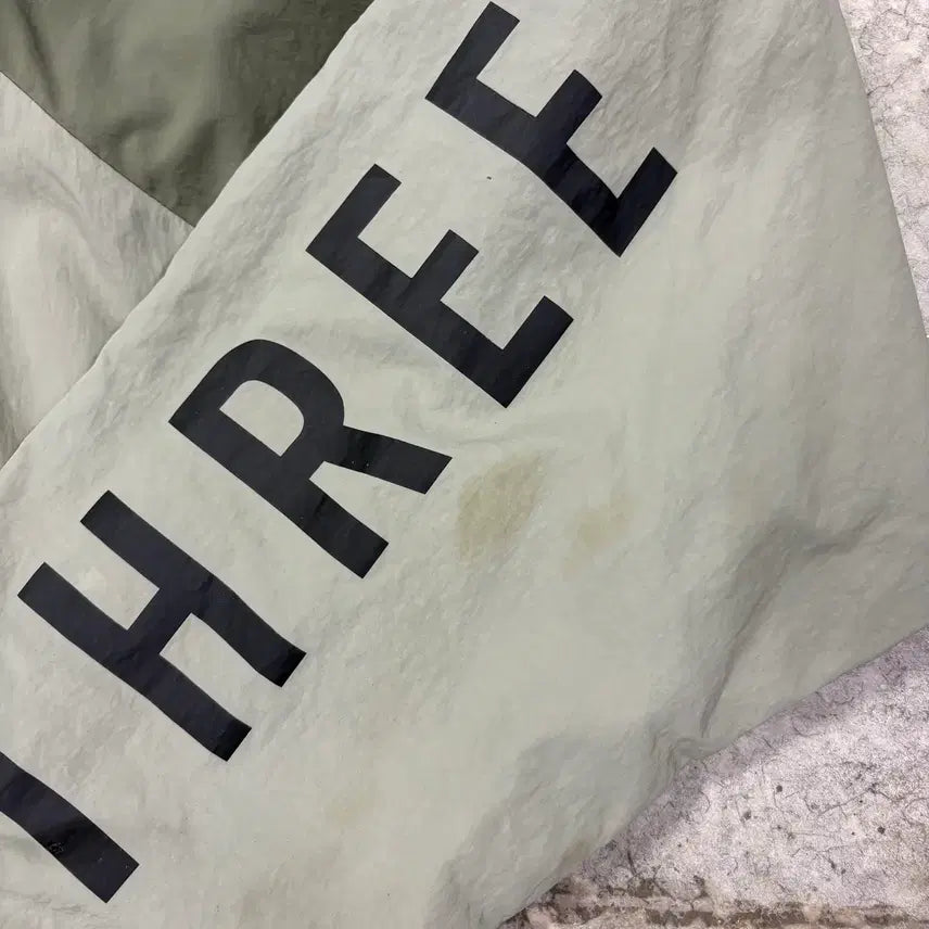 [BUNJANG] Adidas Three Stripe Windbreaker Jacket / 아디다스 쓰리 스트라이프 바람막이 자켓 / b4