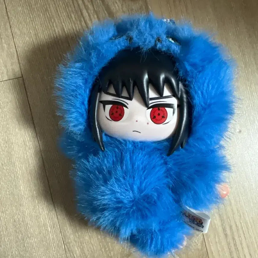 [BUNJANG] Naruto Plush Keychain with Blue Beanie / 나루토 인형 키링