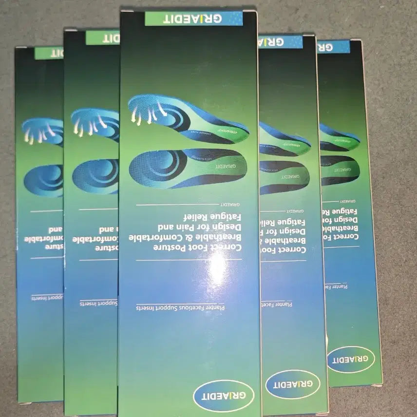[BUNJANG] Shock Absorbing Breathable Arch Support Insoles / 신발 깔창