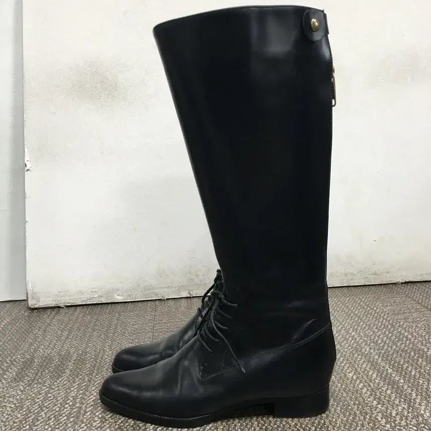[BUNJANG] Jil Sander Genuine Leather Long Boots / 질샌더 정품 레더 롱 부츠 37 240 45