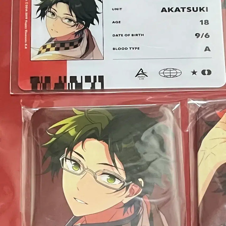 [BUNJANG] Hasumi Keito Trip Can Badge &amp; ID Card Bundle Set / 하스미 케이토 트립 캔뱃지, 아이디 카드 일괄
