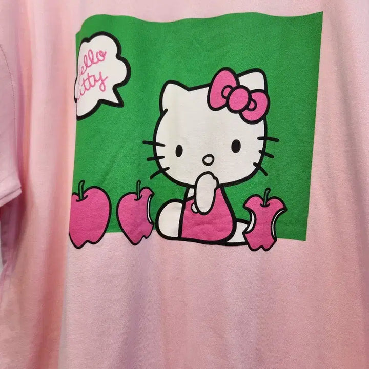[BUNJANG] Cute Kitty Cotton T-Shirt / 귀여운키티티 (새상품)