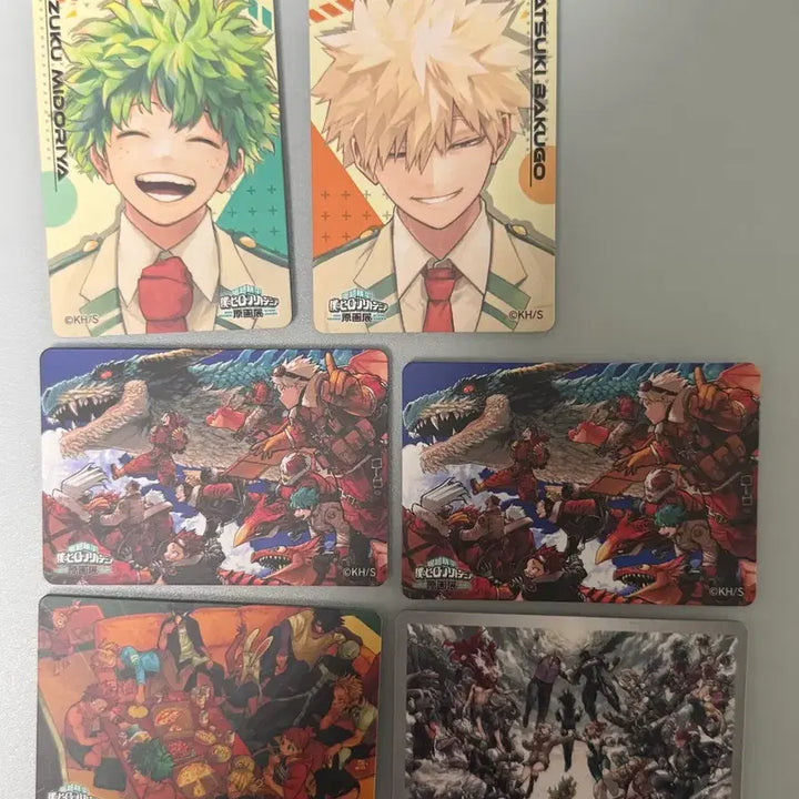 [BUNJANG] My Hero Academia Original Art Exhibition Magnet / 나히아 히로아카 원화전 마그넷