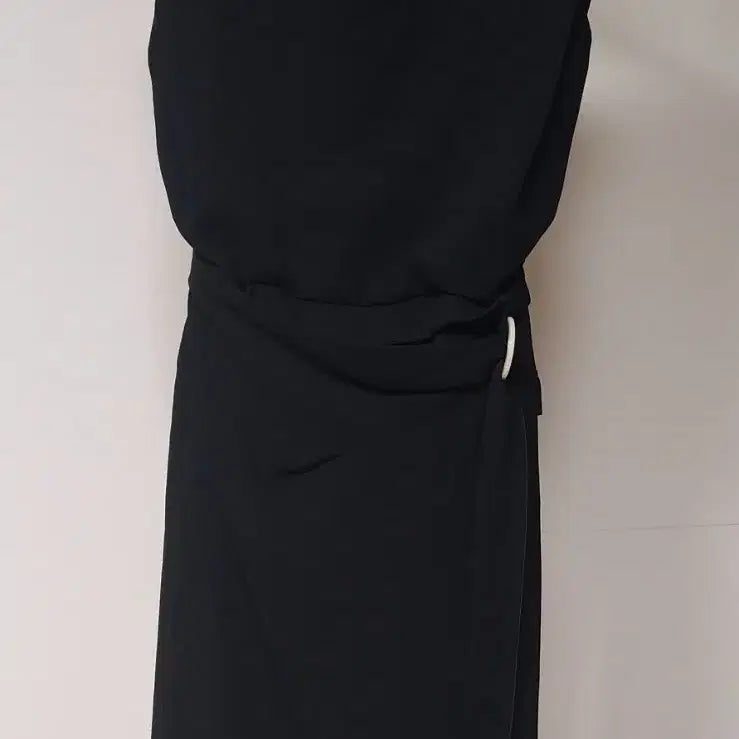 [BUNJANG] MICHAA Black Wrap Pants Dress / 미샤 블랙 랩 원피스 55 팬츠 원피스