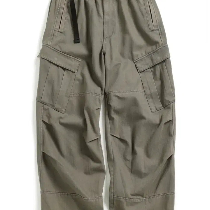 [BUNJANG] Haechi Room Washed Olive Mill Pants Size 4 / [4] 해칭룸 밀팬츠 워시드 올리브