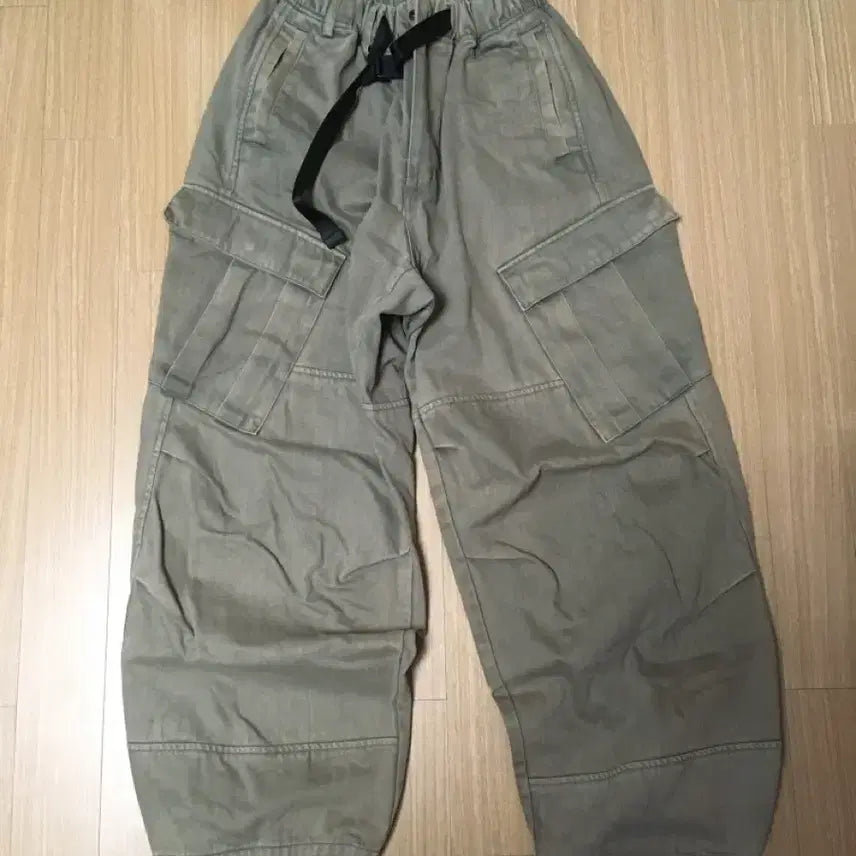 [BUNJANG] Haechi Room Washed Olive Mill Pants Size 4 / [4] 해칭룸 밀팬츠 워시드 올리브