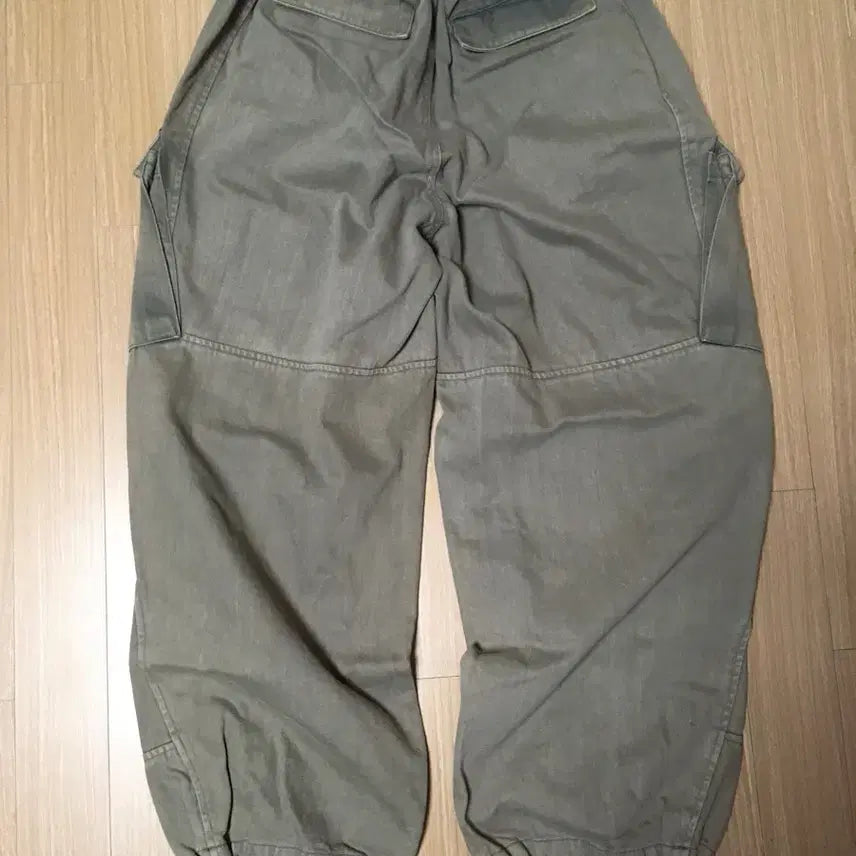 [BUNJANG] Haechi Room Washed Olive Mill Pants Size 4 / [4] 해칭룸 밀팬츠 워시드 올리브
