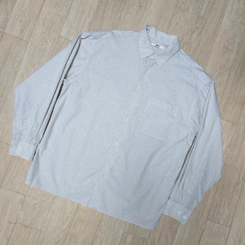 [BUNJANG] Uniqlo C Stripe Shirt / UNIQLO C 스트라이프 셔츠