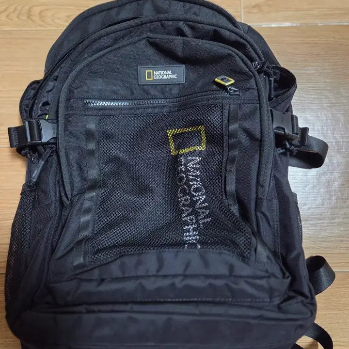 [BUNJANG] National Geographic Black Backpack Bag / 내셔널지오그래픽 검정 백팩 가방