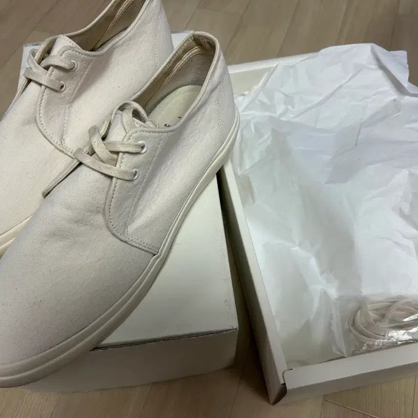 [BUNJANG] Graphariz Canvas Sneakers Ivory Size 290 / 그라퍼리즈 캔버스 스니커즈 290